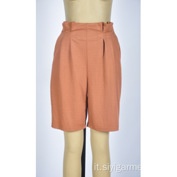 Cool Orange Short For Ladies